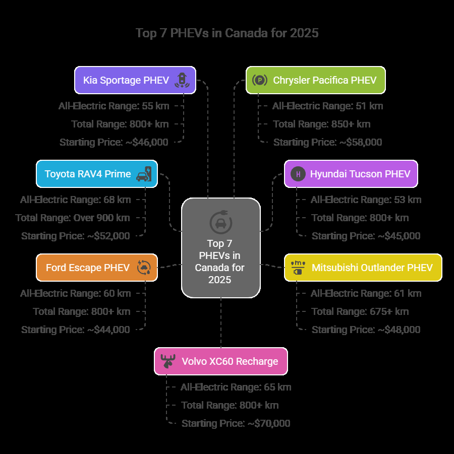 Top 7 PHEVs In Canada For 2025 Visual Selection Top 7 PHEVs in Canada for 2025