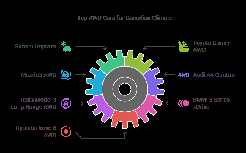 Top All Wheel Drive Cars In Canada For 2025 Safety And Performance Year Round Visual Selection Top All-Wheel Drive Cars in Canada for 2025: Safety and Performance Year-Round
