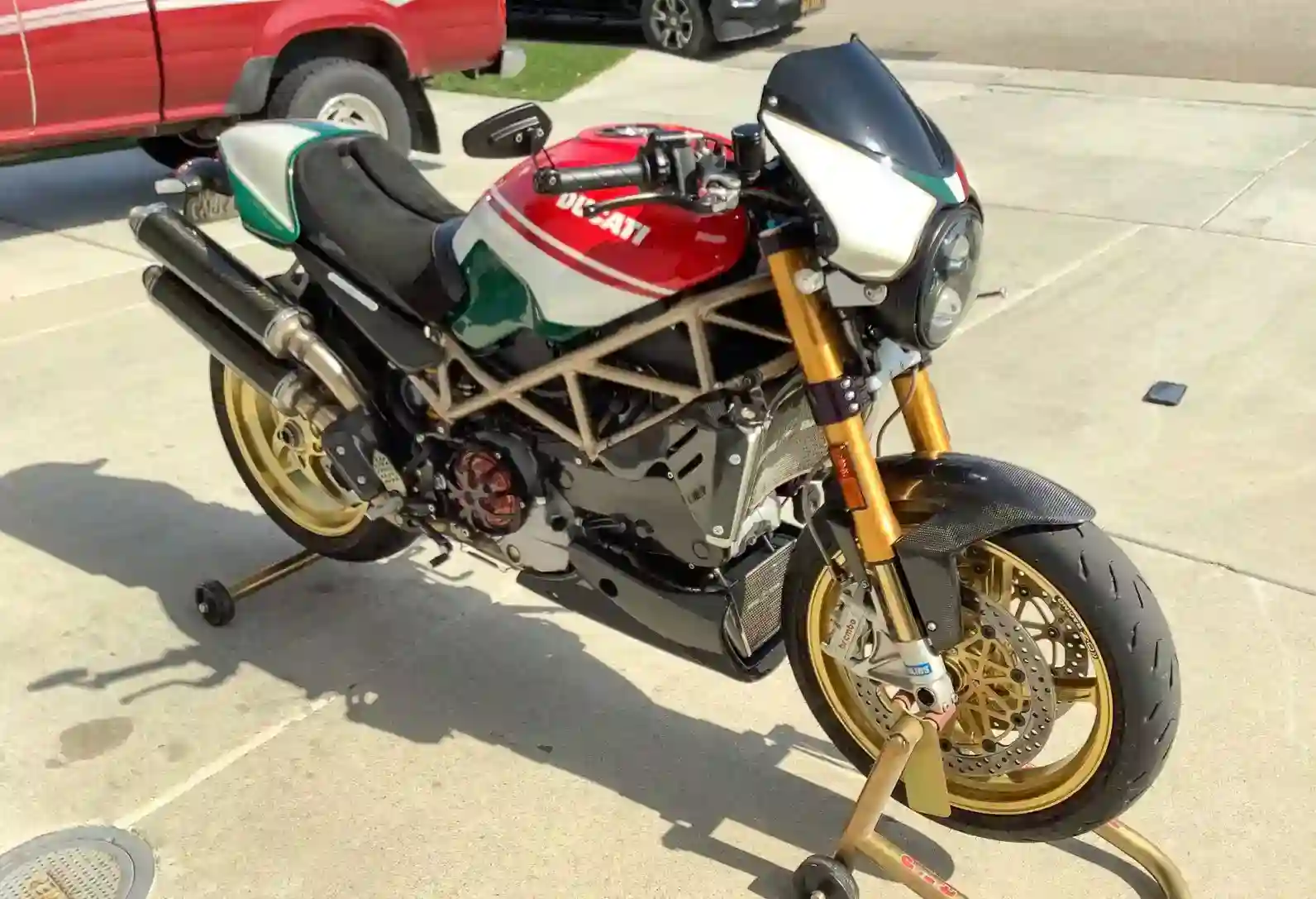 Ducati Monster S4R S Tricolore 2008