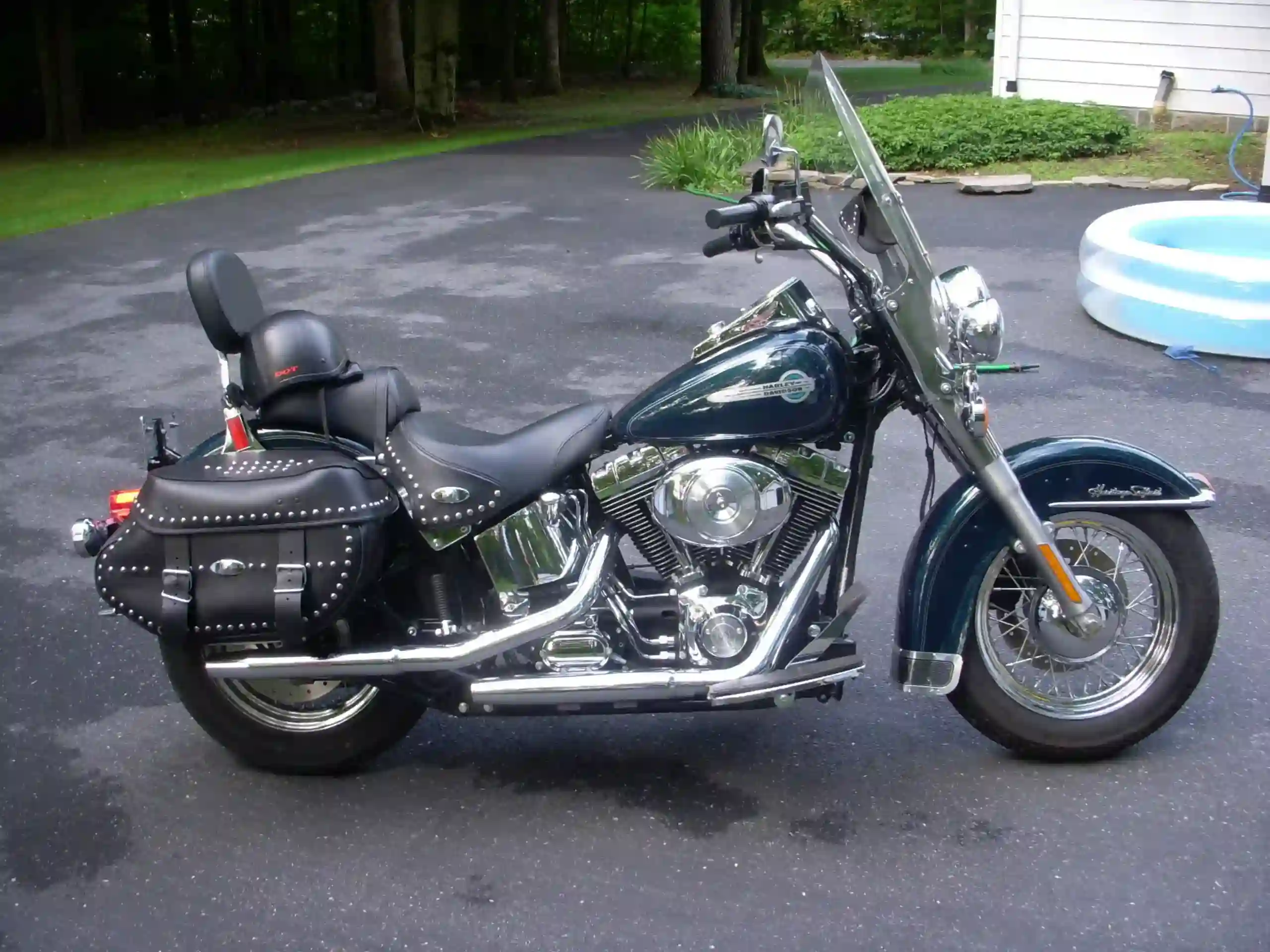 Harley Davidson FLSTC Heritage Softail Classic 2002