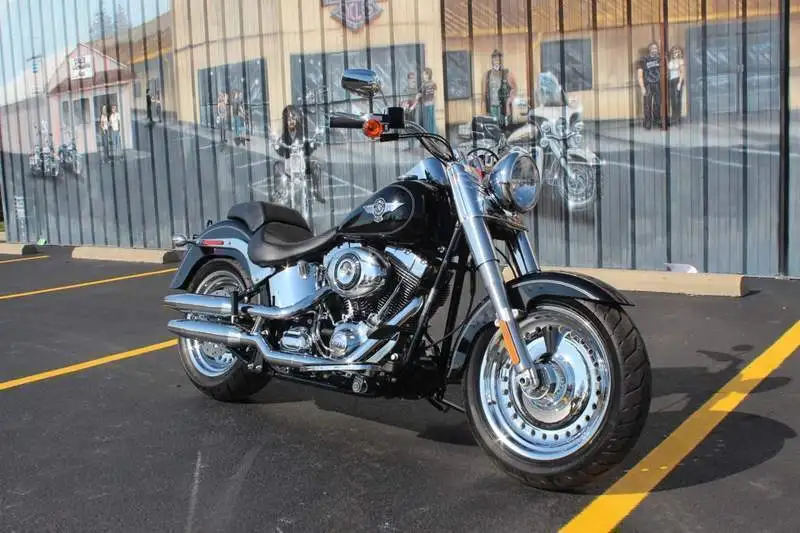 Harley Davidson FLSTF Fat Boy Firefighter 2008