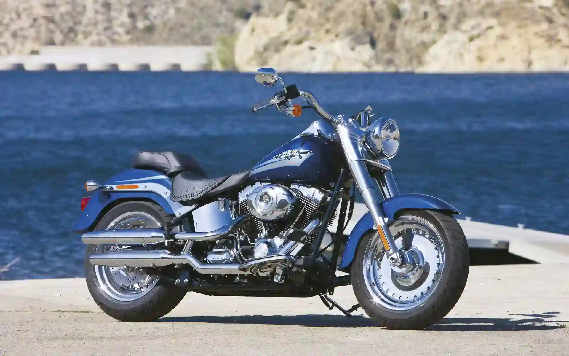Harley Davidson FLSTF Softail Fat Boy 2008