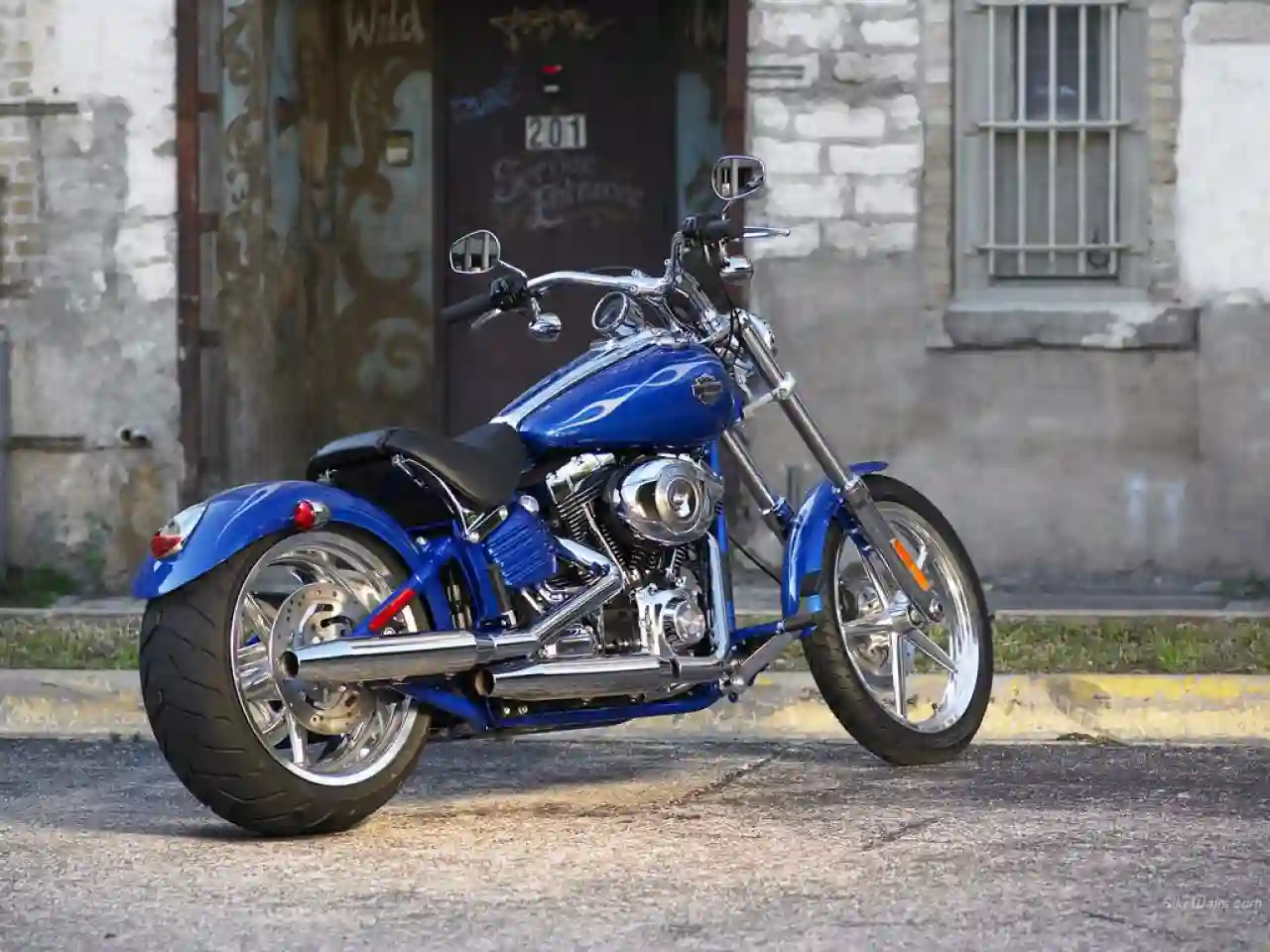 Harley Davidson FXCWC Softail Rocker C 2010