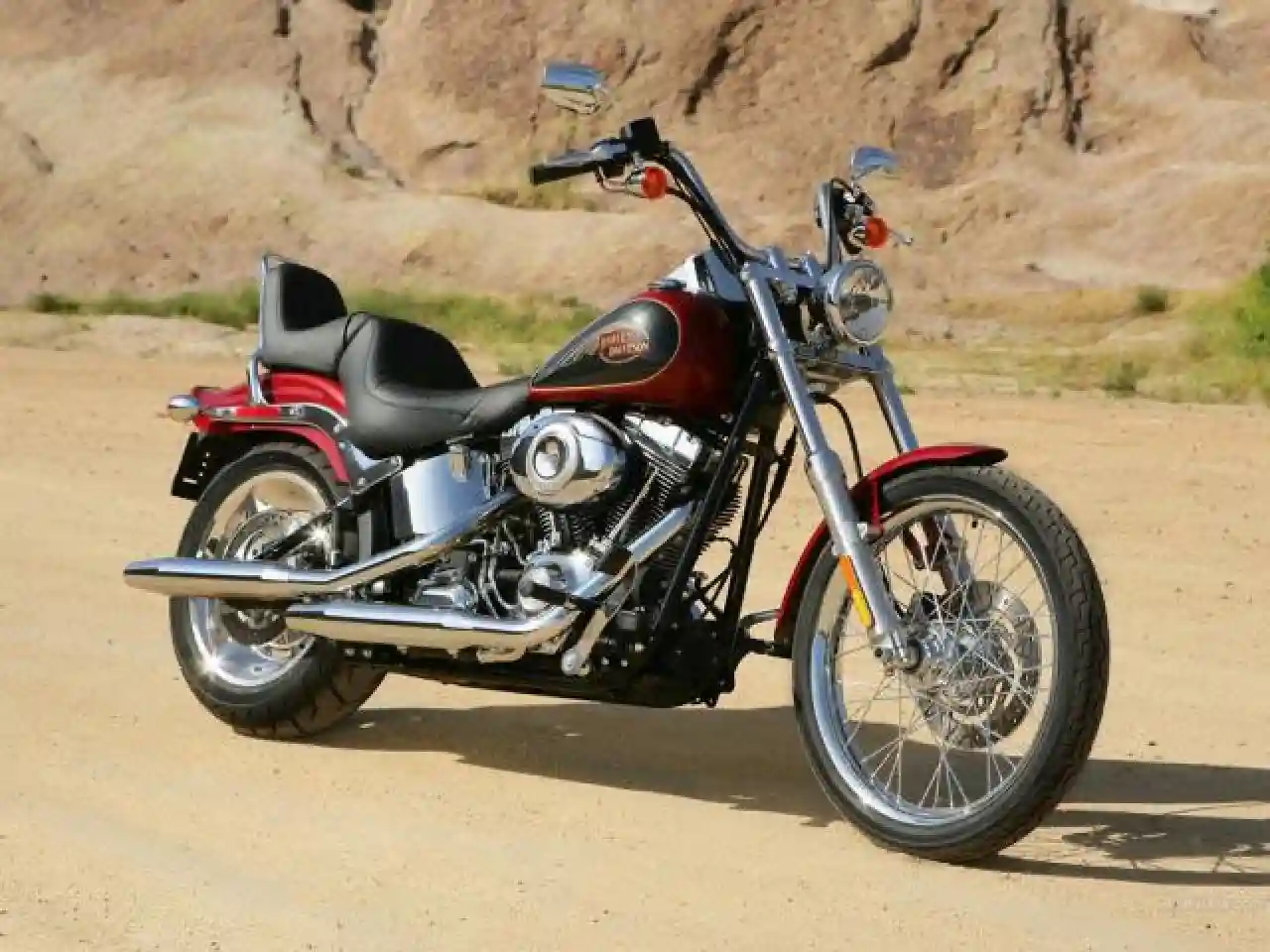 Harley Davidson FXSTC Softail Custom 2009 1