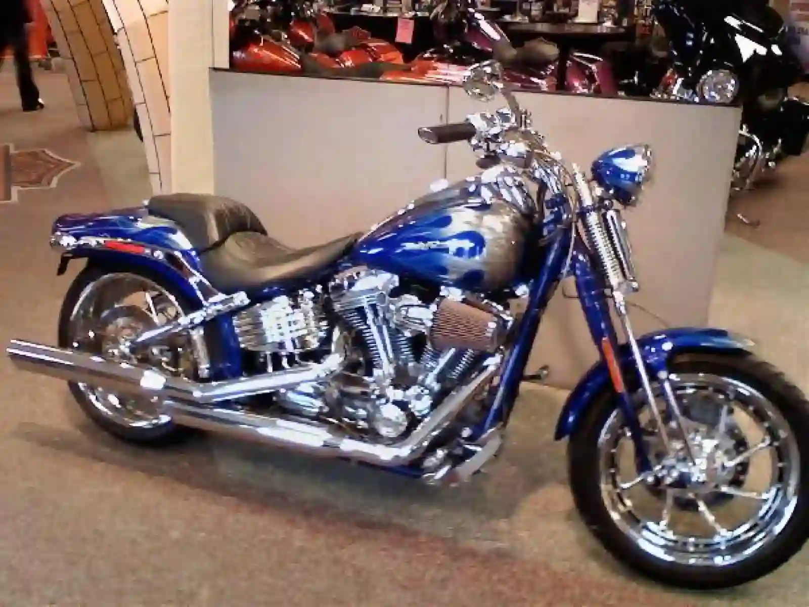 Harley Davidson FXSTSSE3 CVO Softail Springer 2009 1