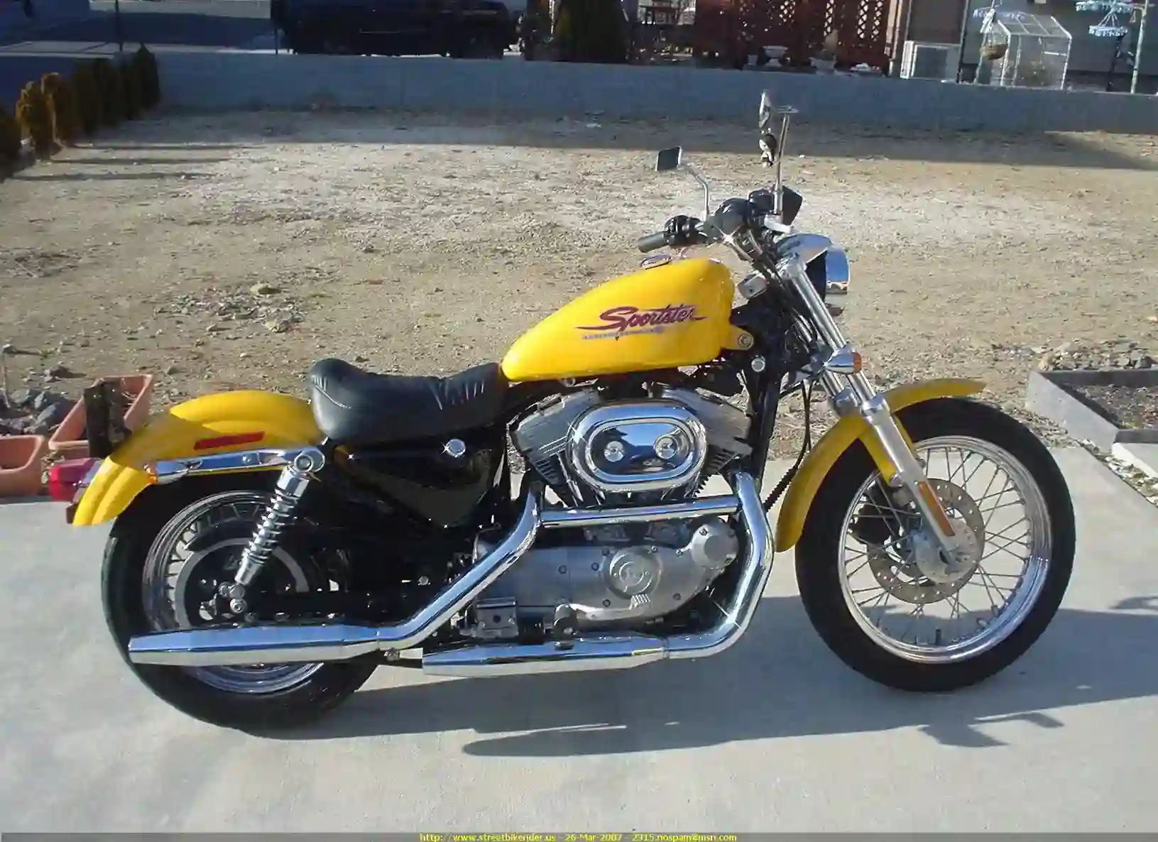 Harley Davidson Sportster 883 Hugger 2001