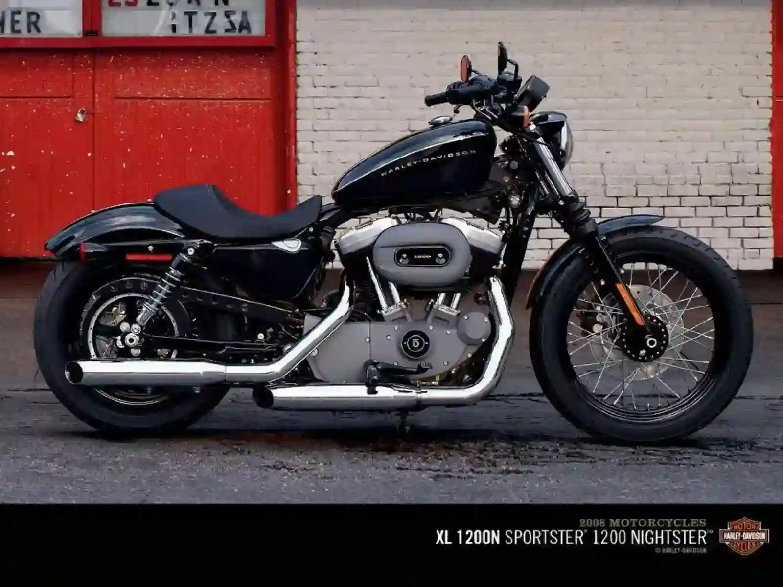 Harley Davidson XL 1200N Sportster 1200 Nightster 2010