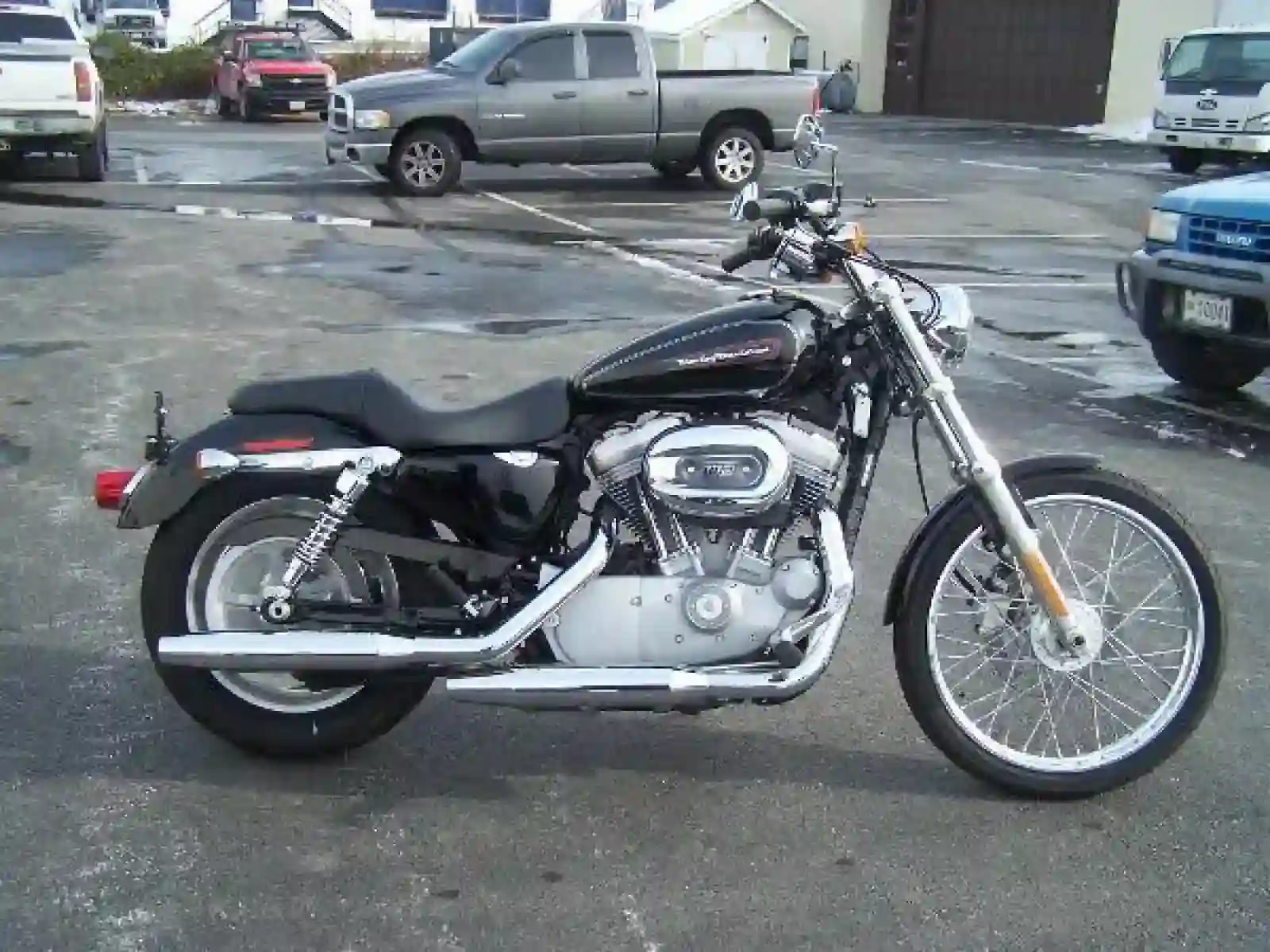Harley Davidson XL 883C Sportster 883 Custom 2010