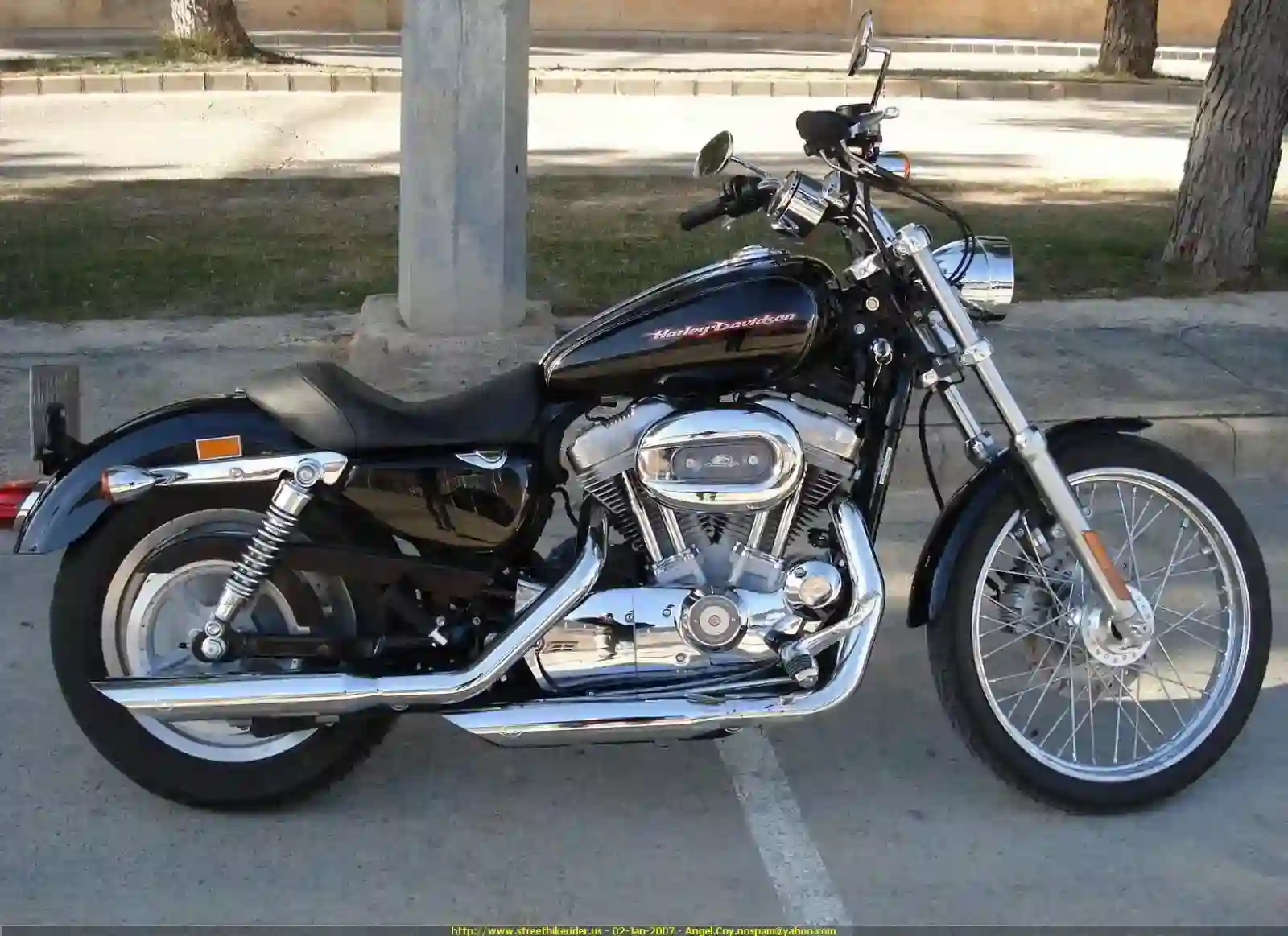 Harley Davidson XL883C Sportster Custom 2007