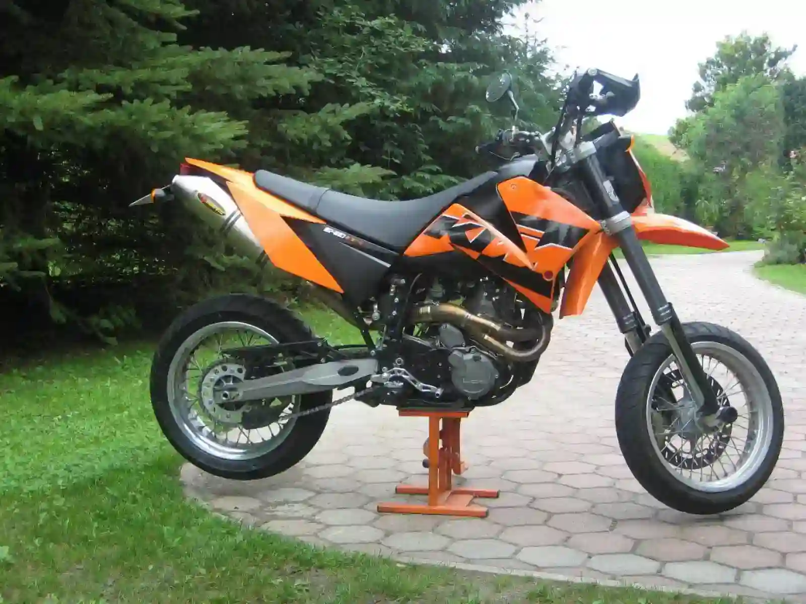KTM 640 LC4 Supermoto Black 2006