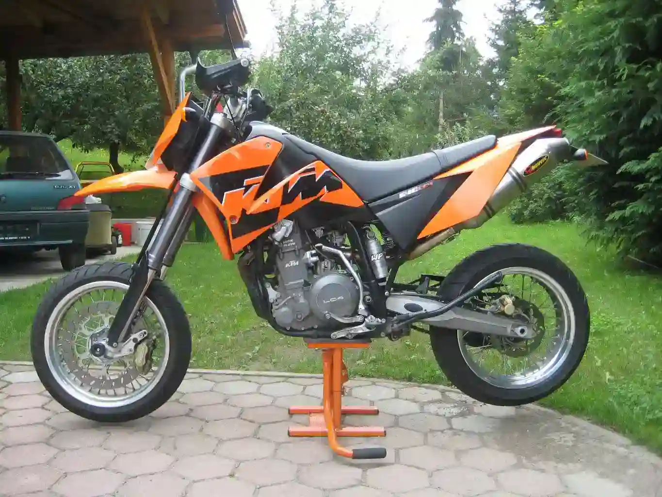 KTM 640 LC4 Supermoto Orange 2006