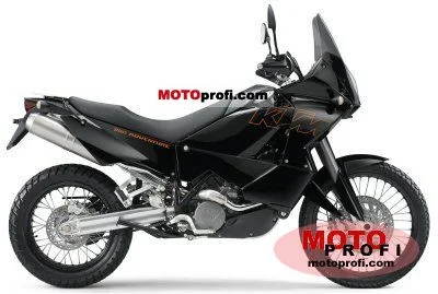 KTM 950 Adventure Black 2005