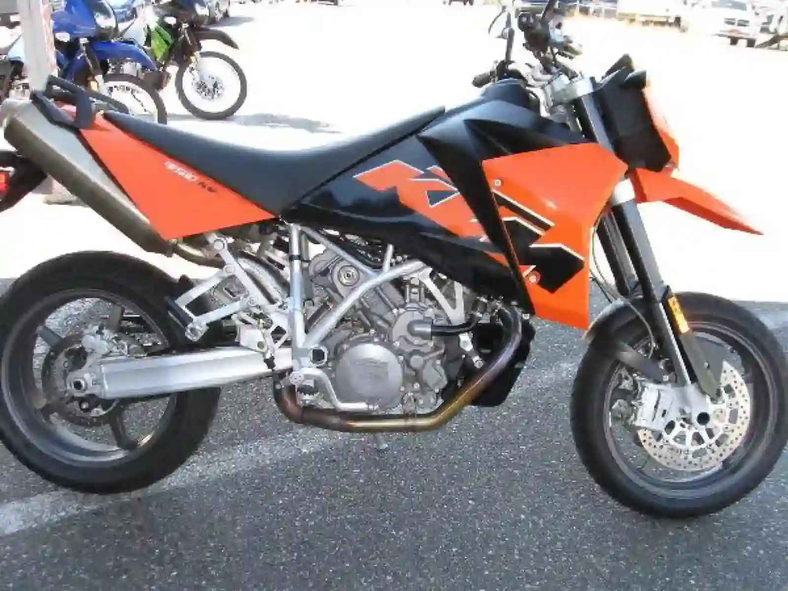 KTM 950 Supermoto Orange 2006