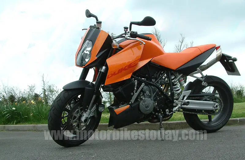 KTM 990 Superduke Orange 2006