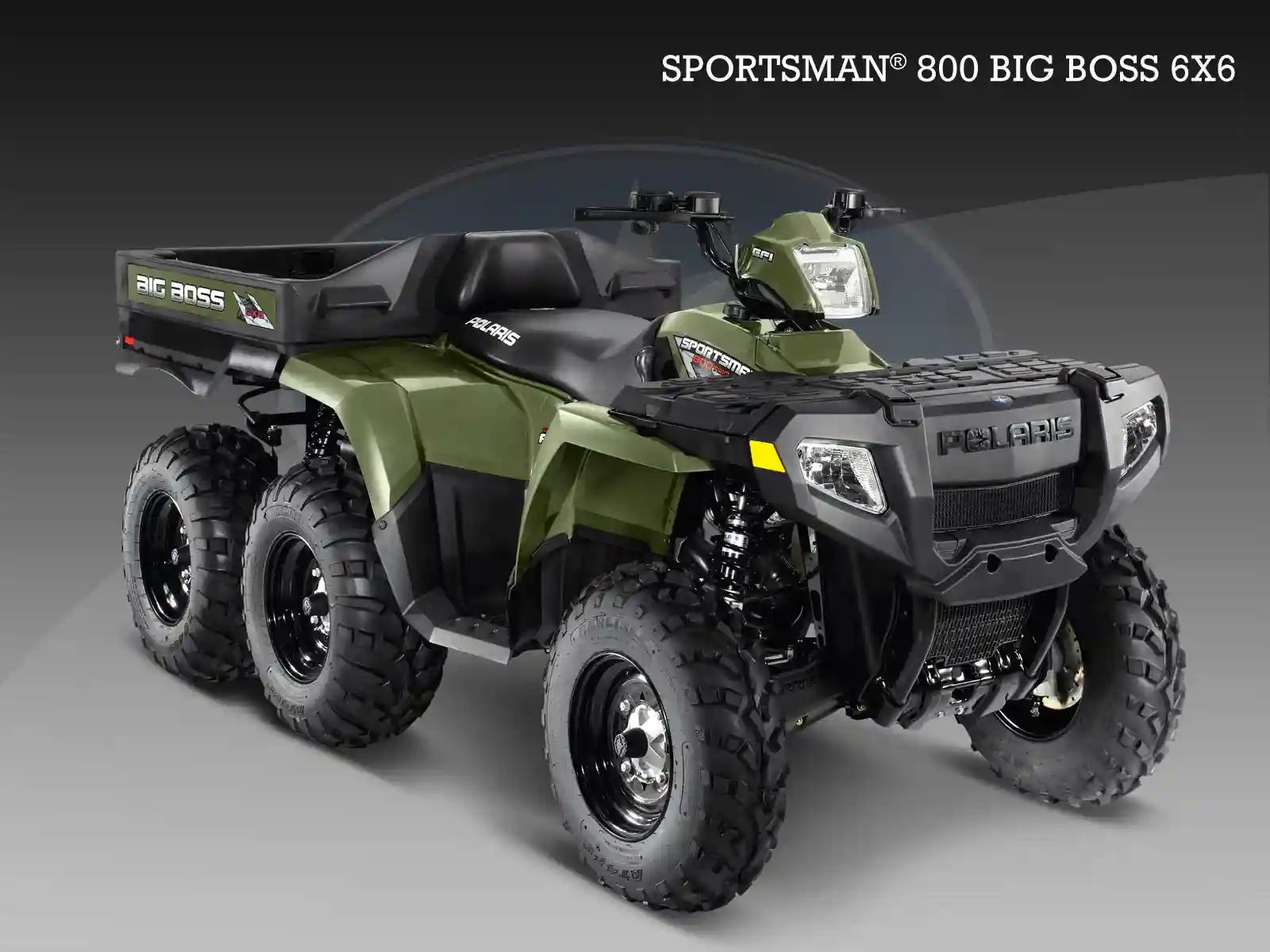 Polaris Sportsman Big Boss 6X6 800 2010