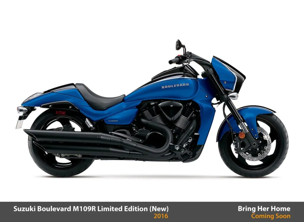 Suzuki Boulevard M109R Limited Edition 2016