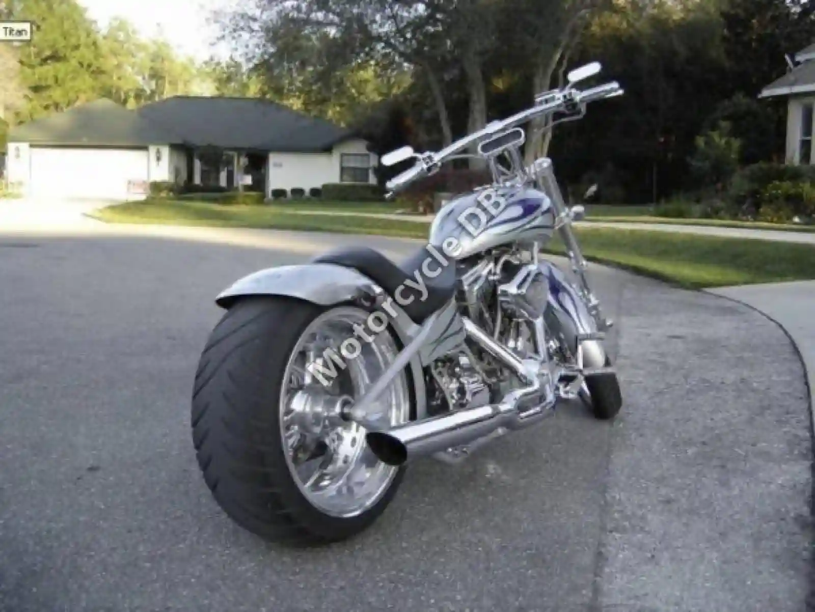 Titan Sidewinder Rubber Mount Chopper 2008