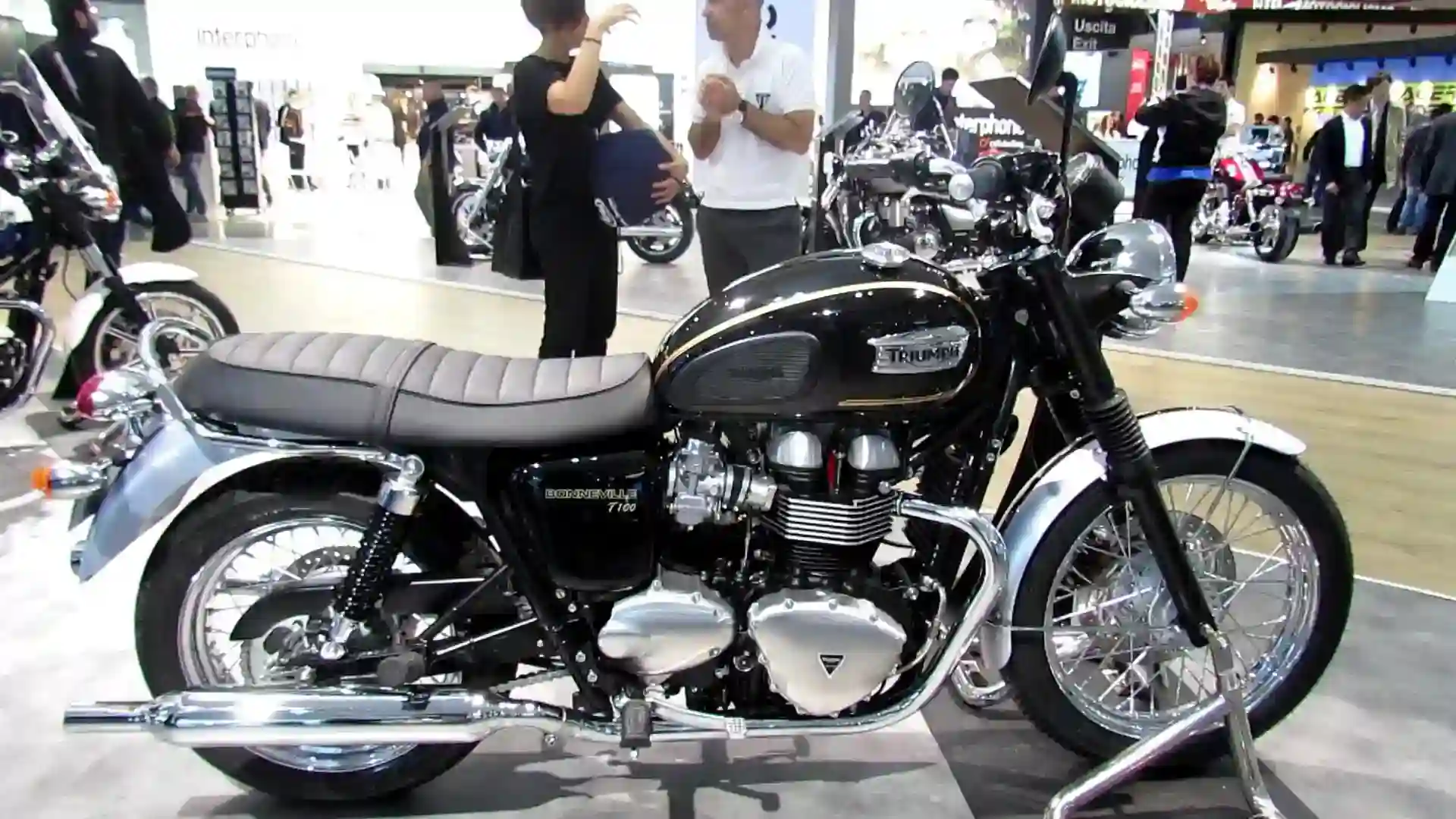 Triumph Bonneville T100 Black 2014