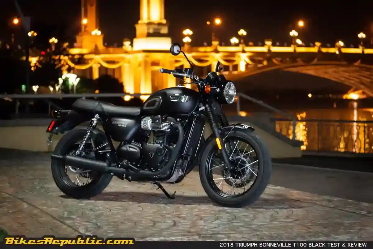 Triumph Bonneville T100 Black 2018
