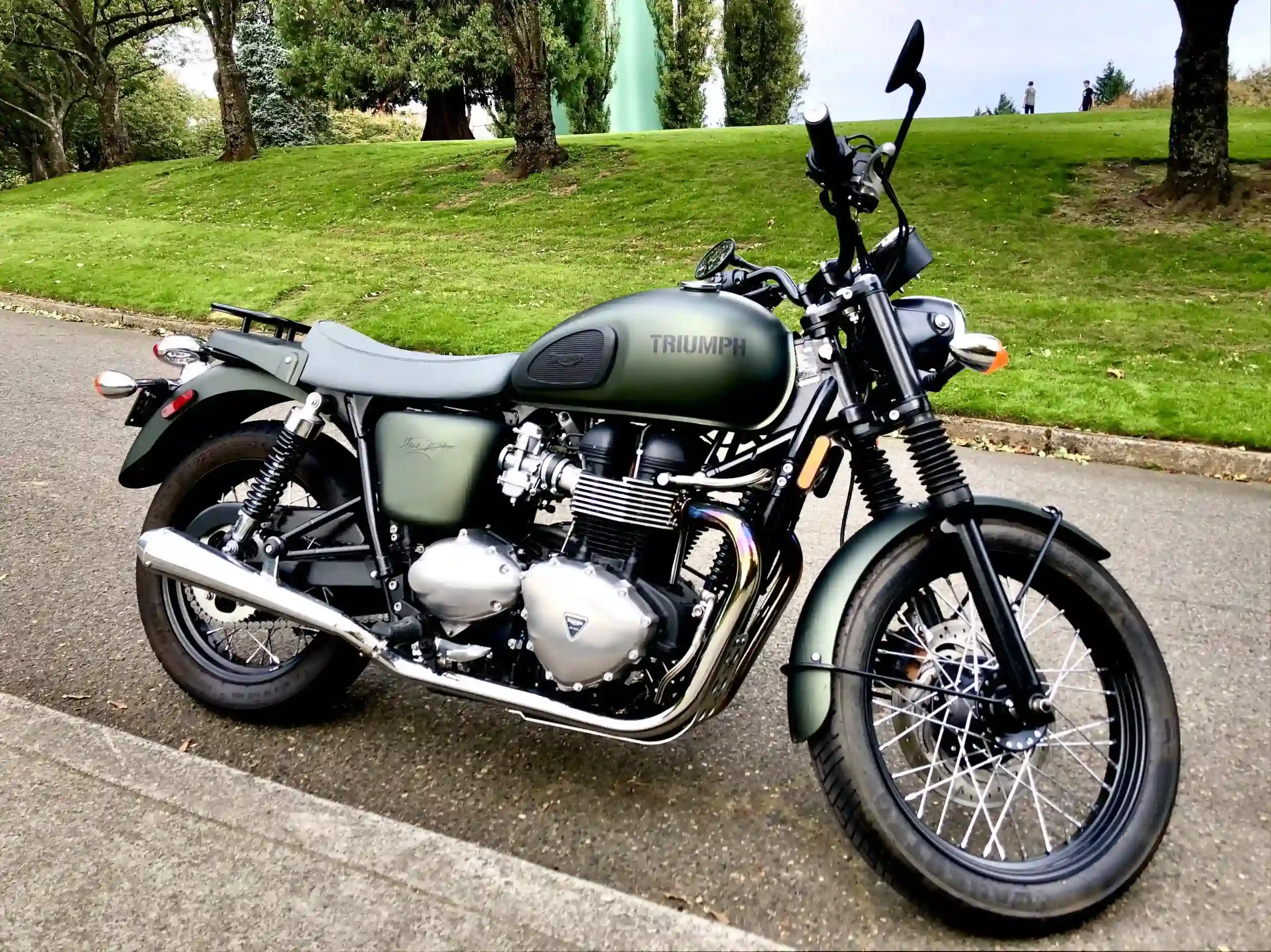 Triumph Bonneville T100 Steve Mcqueen 2012