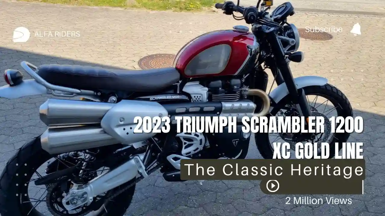 Triumph Scrambler 1200 XC Gold Line 2023