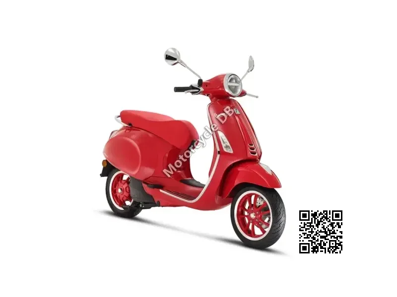Vespa Elettrica Red 25 Kmh 2023