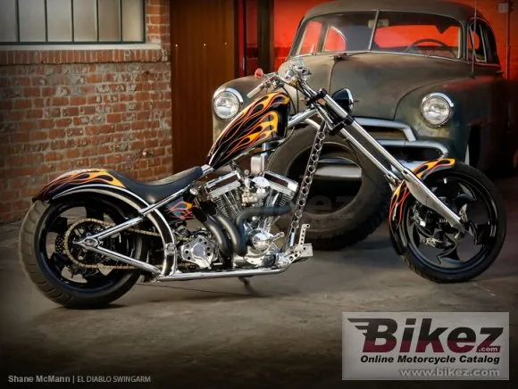 West Coast Choppers El Diablo Swingarm 2010